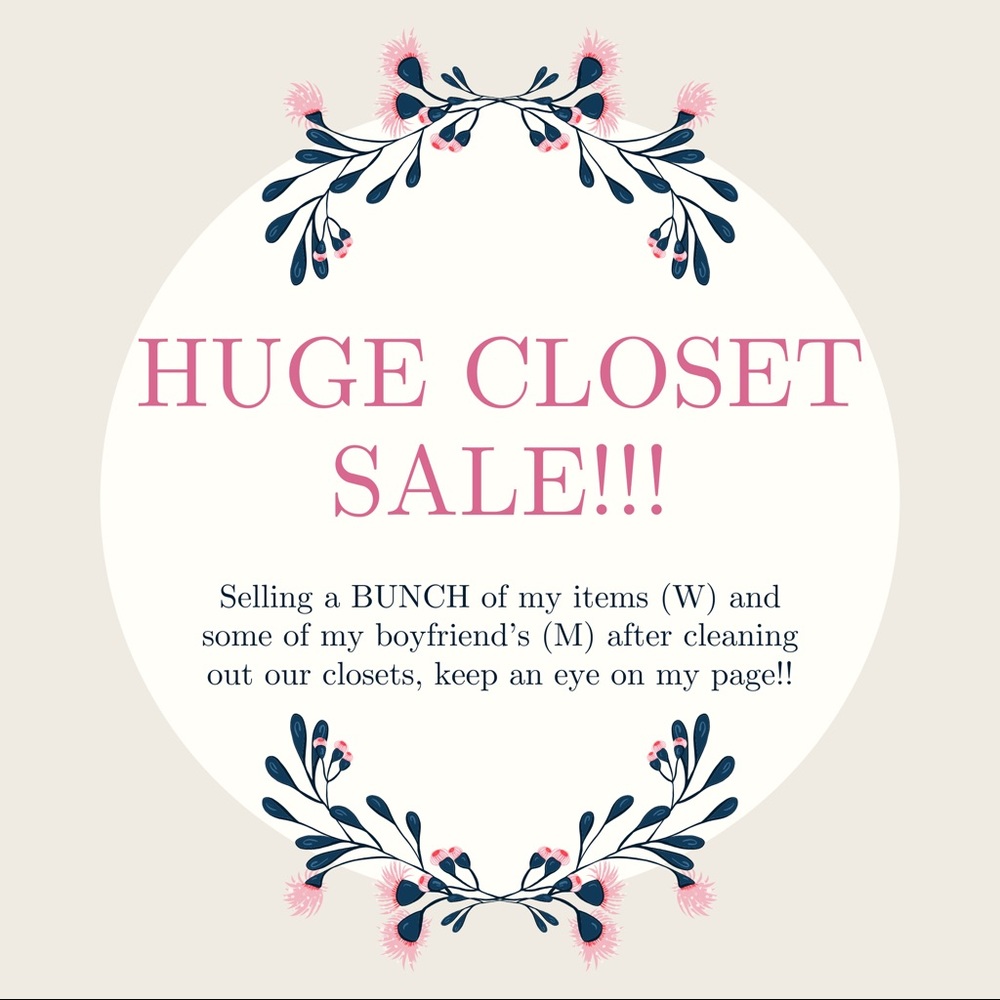 Closet Clearout!!!